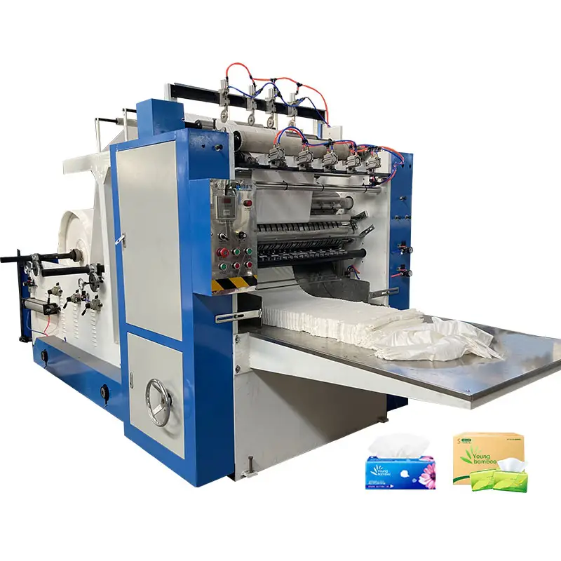 Machine de découpe de papier hygiénique Offre Spéciale entièrement automatique machine de découpe de papier de soie faciale machine d'emballage en vente en ehiopie