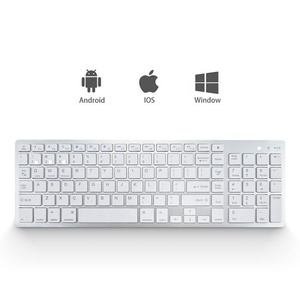 Teclado inalámbrico delgado de alta calidad, bkc001 con tecla de número para Mac, apple, portátil, tableta, teléfonos móviles - Product Image 6