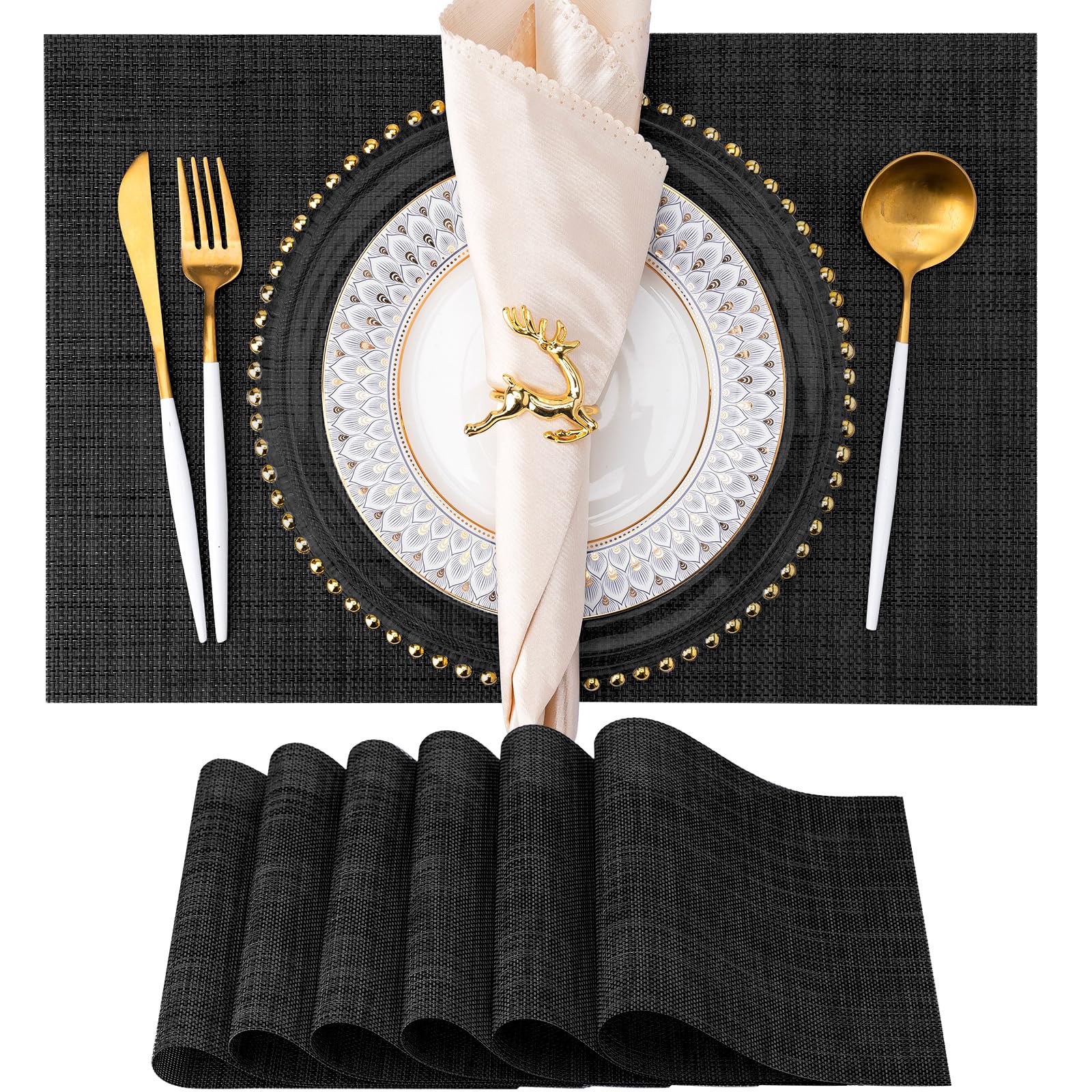 Noir 6pcs