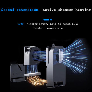 QIDI 3D yazıcı artı 4 büyük boy yüksek hızlı baskı odası ısıtma otomatik tesviye All-in-one yarı-ind yüksek hassasiyetli - Product Image 5