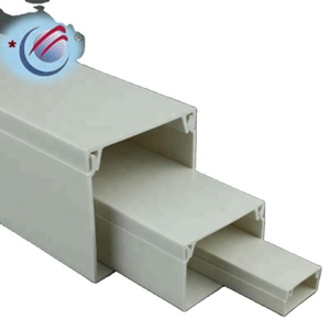 Yanmaz plastik PVC kanal teller kablo donanımları raceway kanal kapaklı - Product Image 1