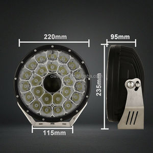 12V 24V 4WD LED sis farları sürüş yuvarlak 135w 9 inç LED farlar yüksek parlak 9 inç lazer LED sürüş ışık - Product Image 4