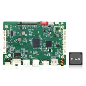 组装绿色定制主板套件PCBA MT9255 LVDS DDR-1G EMMC-8G智能安卓主板PCB组装制造商 - Product Image 3