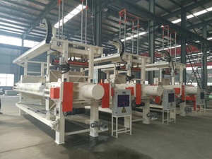 Programm gesteuerte Auto1500 Membran filter presse mit Stoff wasch system und Tropfs chale - Product Image 4