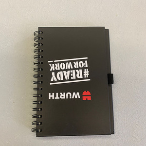 Eco Spiral <strong>Notebook</strong> <strong>with</strong> Pen Full Color Printing Paper Spiral <strong>Notebook</strong> <strong>with</strong> Pen Hardcover Diary Custom <strong>Print</strong> <strong>Notebook</strong> - Product Image 1