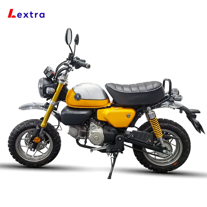 Классический ретро-мотоцикл на бензине Lextra 150cc, Винтажный Классический мотоцикл 150cc