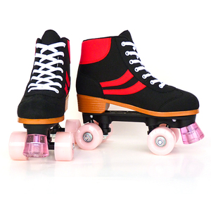 Giày Có Bánh Xe Giày Trượt Patin 2 Hàng Lấp Lánh Giày Trượt Patin 4 Bánh Cho Nam Nữ Người Lớn Giày Trượt Patin Bốn Bánh - Product Image 6