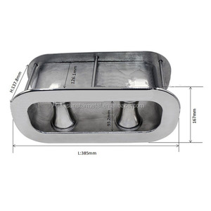 Phần Cứng Biển Thép Không Gỉ Thuyền Con Lăn Sự Xoay Quanh Neo Ống Với Đòn Chêm - Product Image 6