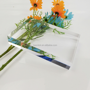 Thick Acrylic Block Photo <strong>Frame</strong> Acrylic Frameless Picture <strong>Frame</strong> 5x7 6x6 6x8 8x8 <strong>8x10</strong> Customized 3x5 4x4 4x6 5x5 Plastic <strong>4</strong> Color - Product Image 2