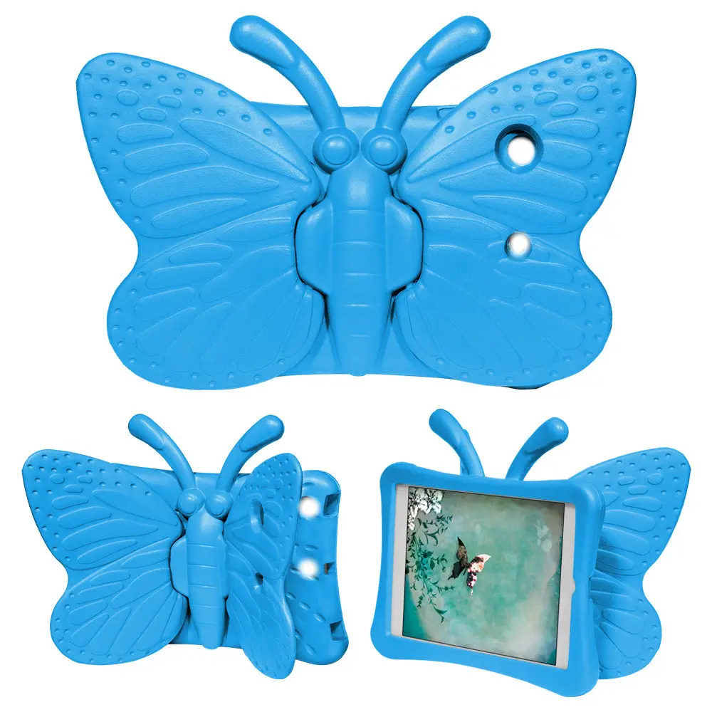 Light Weight Drop Protection EVA Foam Tablet Case Cover Butterfly for iPad Pro 11 Case for Kids