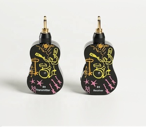 Modelos explosivos Sistema de guitarra inalámbrico 2,4 GHz transmisor receptor para bajo de guitarra eléctrica - Product Image 6