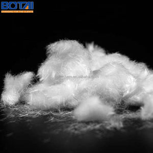 เส้นใยโพลีโพรพิลีนโมดูลัสปานกลางความแข็งแรงสูง5-55มม. ใยแก้ว PP calforce PP สำหรับคอนกรีต - Product Image 6