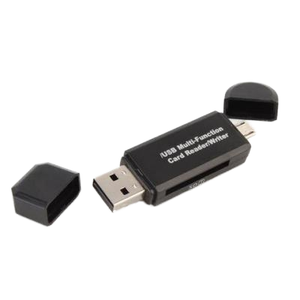 中国最畅销的二合一USB微型USB OTG SD TF读卡器写入器高速USB2.0读卡器SD适配器 - Product Image 3