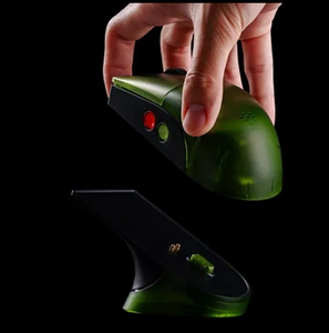 8Bitdo Retro R8ワイヤレスマウスXbox版グリーン透明キーマウスセット充電ベース付き - Product Image 4