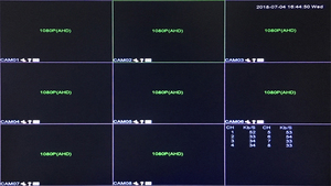8CH 1080P AHD DVR NVRXVRハイブリッドビデオレコーダー8CHアナログAHD IPTVICVIカメラHD2MPCCTV監視セキュリティDVR用
