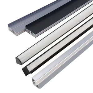競争力のあるLEDリニアライトハウジングチャンネル押し出し埋め込み式超スリム<span class=keywords><strong>7mm</strong></span>埋め込み式アルミニウムLEDプロファイル用