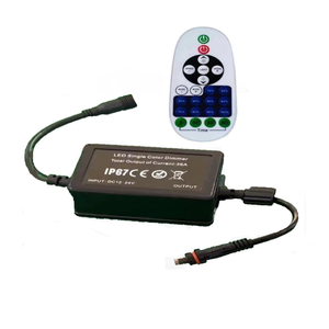 Controlador de atenuación LED de un solo color IP67 impermeable al aire libre 36A con control remoto - Product Image 1
