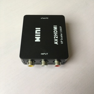 Mini convertidor AV2HDMI compuesto RCA CVBS AV A Adaptador convertidor de HD-MI hasta Scaler 1080P - Product Image 3