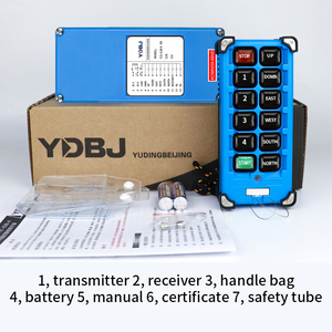 Hochwertige RF 868MHz Radio Industrie Hebezeug Funk fernbedienung RF Fernbedienung Schalter RC Sender und Empfänger - Product Image 2