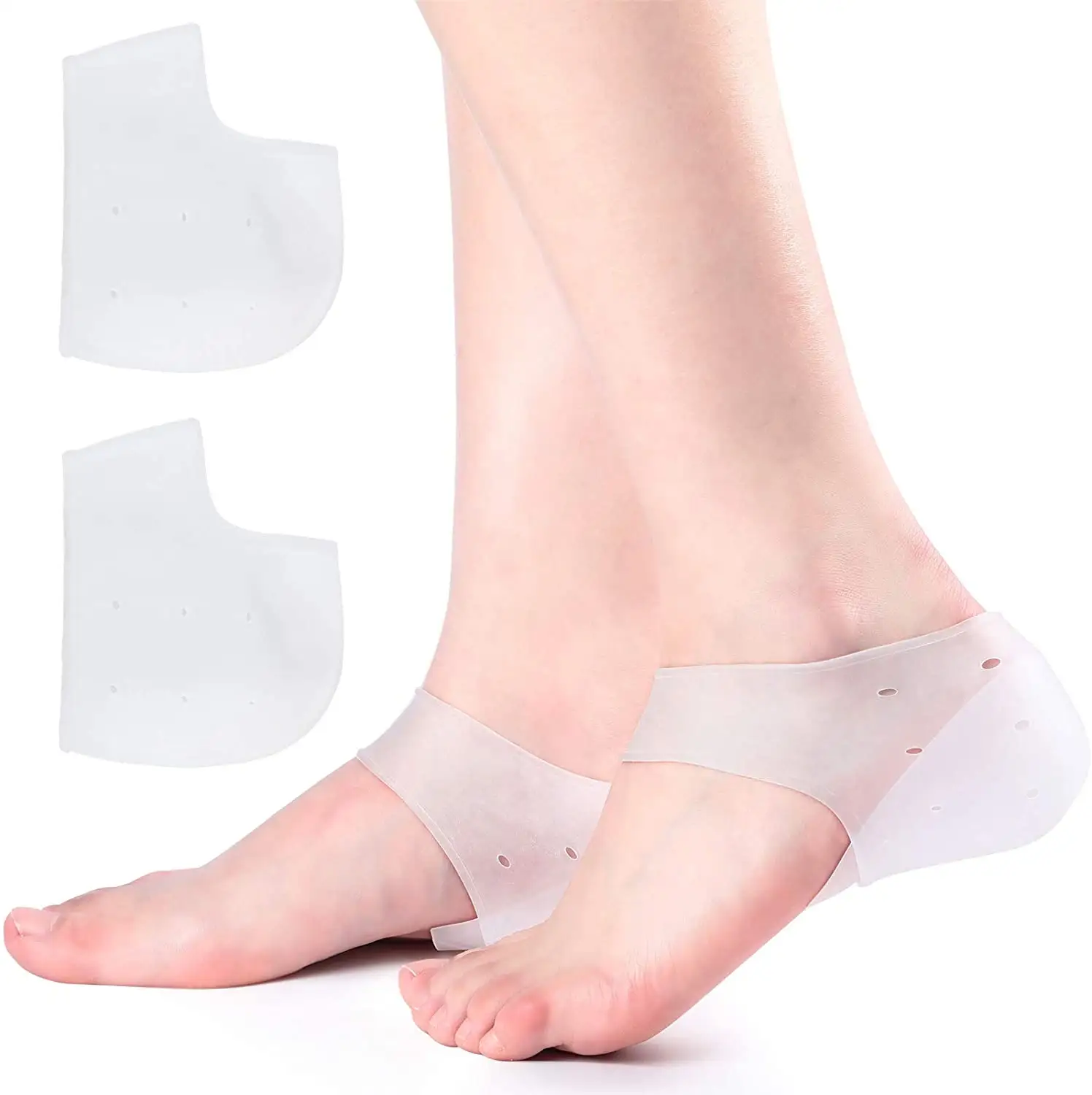 Meilleures ventes, semelle Invisible pour augmenter la hauteur, semelle de levage de talon, renfort de pied Invisible, chaussettes antidérapantes