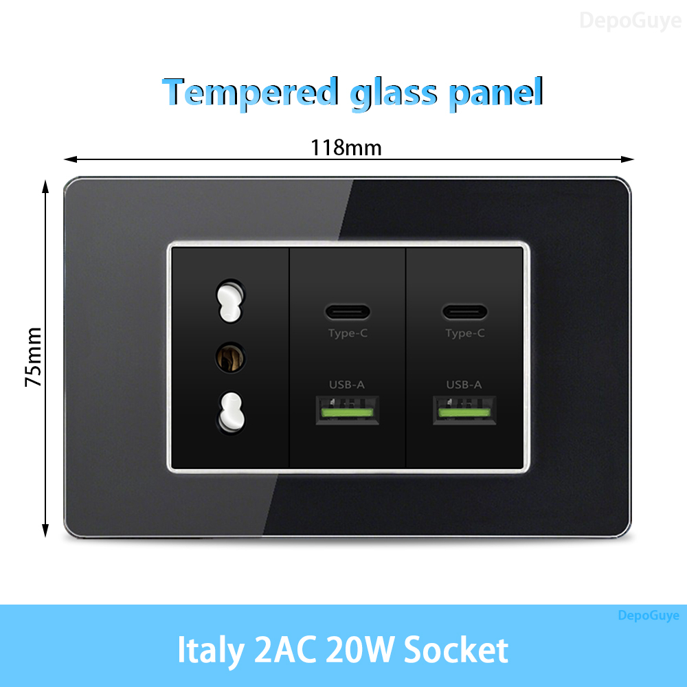 Italy 2 ac 20w