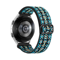 Blue-brown small diamond shape