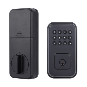 Cerradura electrónica inteligente para cerraduras de puerta delantera con códigos Cerradura de puerta con teclado electrónico - Product Image 2
