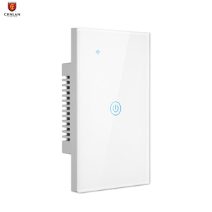 Alexa Google Home Automation Single Live US AU 1/2/3 4-Gang Smart WiFi Touch Wand schalter Kein Neutral draht Universal Version - Product Image 3