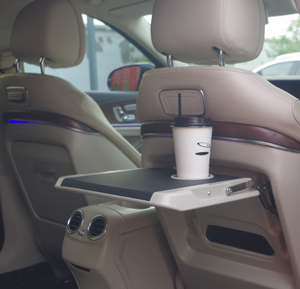 Modified Multi-functional Hidden Back Seat Tray Table with Water <strong>Cup</strong> Holder Wireless Charging for <strong>Toyota</strong> Alphard - Product Image 4