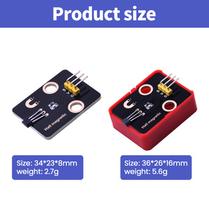 ホールセンサーオプション付き (アウト) 住宅Arduinoホール磁気センサー用ビルディングブロックに対応 - Product Image 5