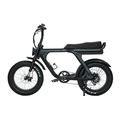 Sepeda listrik 48V500W, ban gemuk sepeda suspensi e, sepeda Trail super elektrik 73 7 kecepatan e untuk dewasa