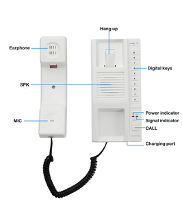 Sistema de intercomunicación inalámbrico para el hogar y la Oficina, radio bidireccional MT222E 9999