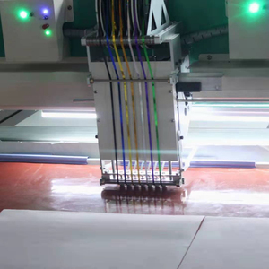 New Professional Design <strong>Computer</strong> 2 Heads Punching Embroidery Panel Pressing Embroidery <strong>Machine</strong> for Sale - Product Image 2