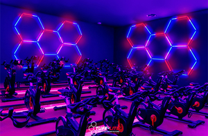 HanYin RGB Hexagrid сенсорный телефон приложение управление квантовой музыкой изменение света цветной квантовой rgb шестигранный свет - Product Image 4