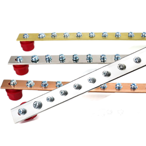 บาร์ต่อสายดินทำจากทองแดงสำหรับสายดินบัสบาร์200A-1000A ไฟฟ้า - Product Image 1