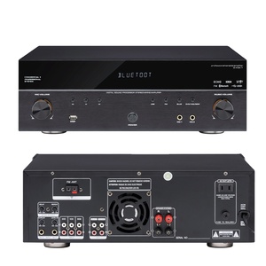 เครื่องขยายเสียงคาราโอเกะ K300 Class AB ที่ควบคุมด้วยระบบอิเล็กทรอนิกส์ BT FM USB โปรเซสเซอร์เสียงดิจิตอลเครื่องขยายเสียงสเตอริโอผสม - Product Image 1