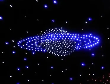 Yıldızlı gökyüzü tavanının akustik emme panelleri yıldızlı çatı ses emici kurulu fiber optik aydınlatma