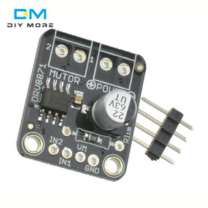 DRV8871 fırçalanmış DC Motor sürücü panosu H köprü 6.5V-45V PWM denetleyici modülü 3.6A akım Sense Arduino için