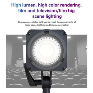 Zsyb BKL-300Bi 3200-5600K Bi-color 120w Professional Outdoor Video Photography Cob <strong>Led</strong> <strong>Light</strong> With Remote Control for Shooting - Product Image 4
