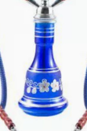 botella azul