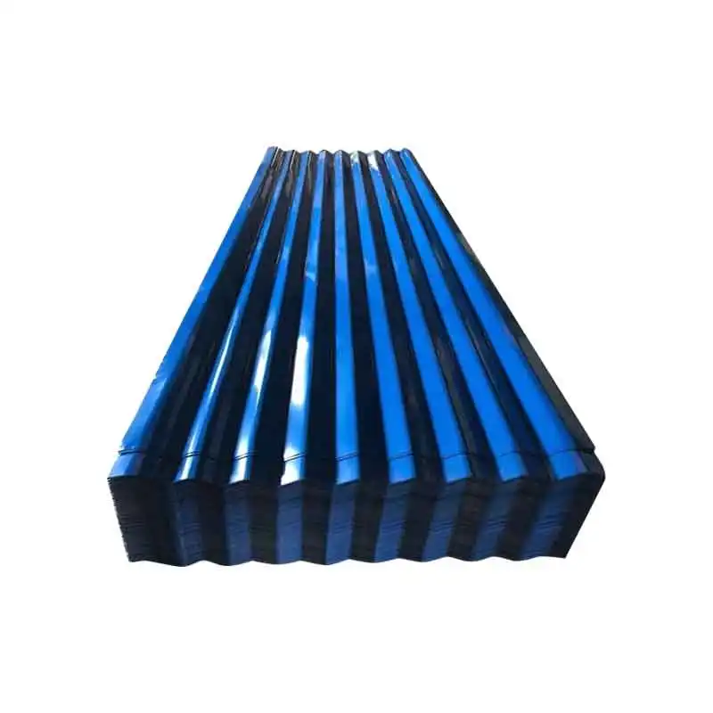 Hot Sale PPGI Prepainted Galvanized corrugated plate sheet coil Roofing Sheets High Quality