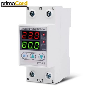primoCord110V 120V Adjustable Intelligent Self-Restoring Over/Under Voltage Protector <strong>Automatic</strong> <strong>Reset</strong> Switch <strong>Circuit</strong> <strong>Breakers</strong> - Product Image 4