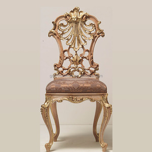 Europäischer Massivholz Goldfolie Schreibtisch und Stuhl Italienischer französischer Luxus geschnitzte <span class=keywords><strong>Computer</strong></span> tisch Villa Schreibtisch Anpassung