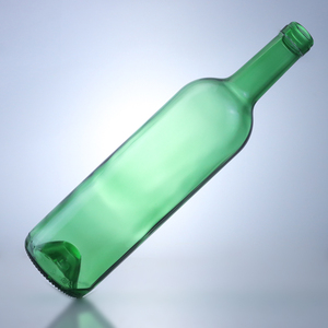 Custom Emerald Green 1000ml Glass <strong>Wine</strong> Bottle for 75cl <strong>Red</strong> <strong>Wine</strong> Round Empty Magnum <strong>750ml</strong> Burgundy <strong>Wine</strong> Corked