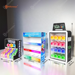 Tùy chỉnh 3 lớp spitless Miệng Pouch hiển thị đứng Velo snus Acrylic <span class=keywords><strong>Rack</strong></span> hiển thị cho khói cửa hàng hiển thị - Product Image 3