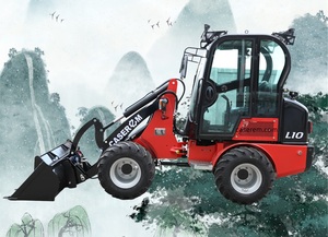 Caserem L10 1000Kg Đa Chức Năng Hộ Gia Đình Vườn Diesel Bán Buôn Sản Phẩm Mới Nhỏ Gọn Bánh Xe Mini Loader Radlader Cho Bán - Product Image 5