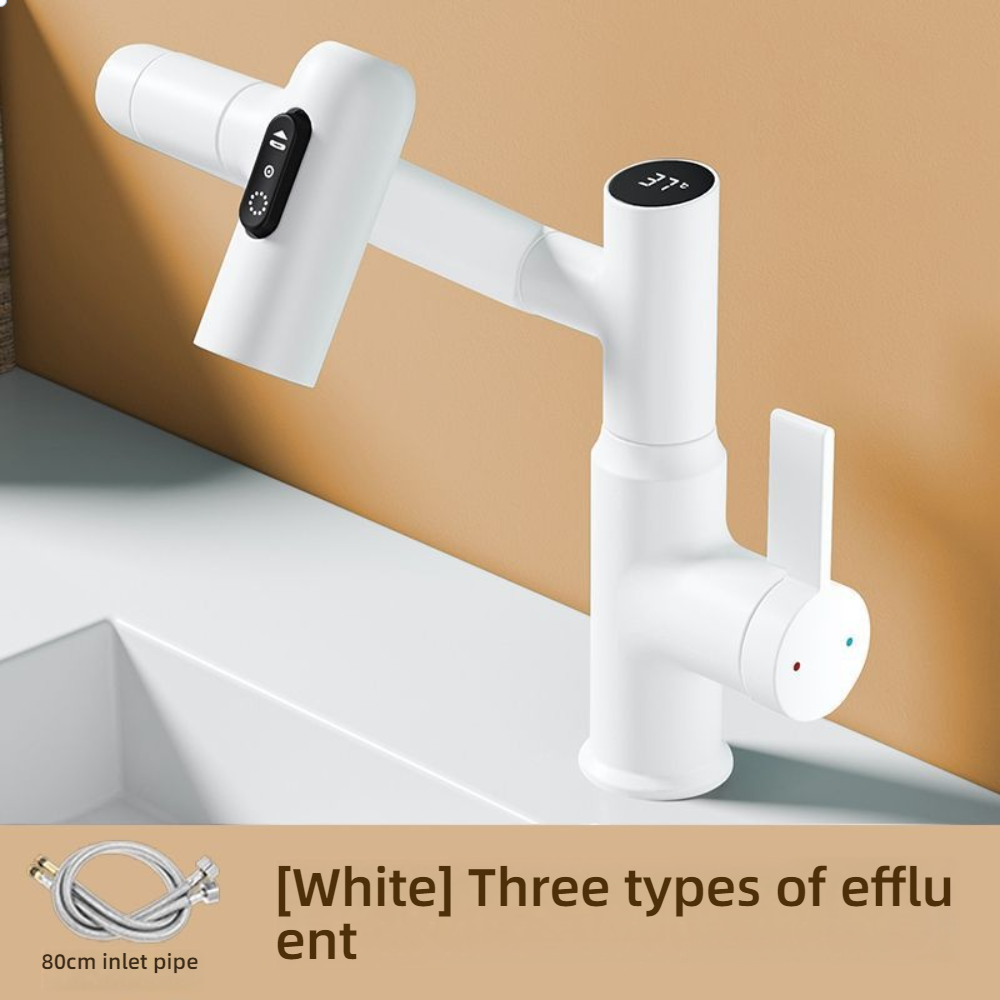 White color - Digital display (single faucet)