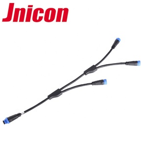 Y Splitter M15 2 Pin 3pin Cable 3 <strong>Output</strong> IP68 Waterpropf <strong>Connector</strong> One <strong>Input</strong> Three <strong>Output</strong> - Product Image 4