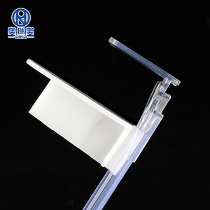 Supermarket Clear Adjustable Width Plastic <strong>Shelf</strong> <strong>Pusher</strong> <strong>System</strong> Divider <strong>Pushers</strong>