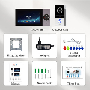 Easy to <strong>Install</strong> and Operate 1 by 1 Video <strong>Intercom</strong> <strong>System</strong> No Need POE Video Door Phone IP Door Entry <strong>System</strong> - Product Image 6